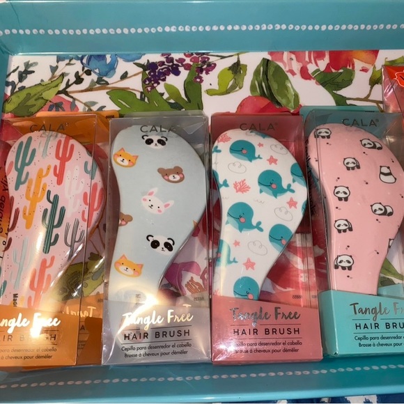 🆕 CALA - TANGLE-FREE HAIR BRUSH (ANIMAL PARTY) - Picture 3 of 3